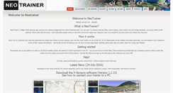 Desktop Screenshot of neotrainer.net